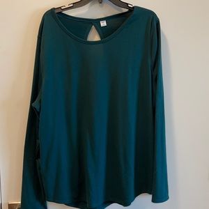 Old Navy Active/ Long Sleeve w/ Thumb Hole/ Key Hole Back